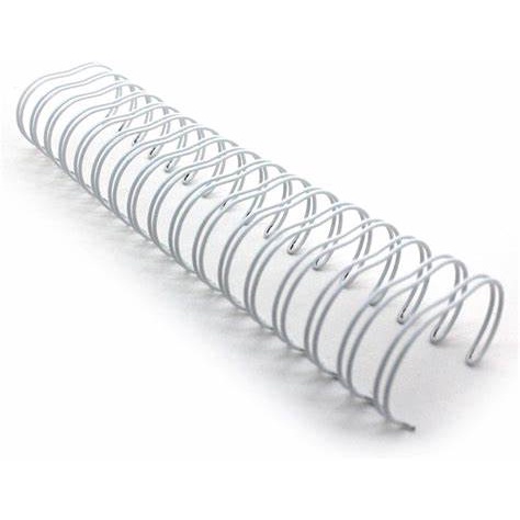 WIRE-O 1.1/8 250F BRANCO SPIRAL C/10