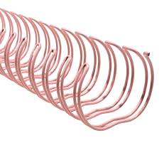 WIRE-O 7/8 180F ROSA CLARO SPIRAL C/10