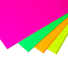 PAPEL COLORIDO A4 MIX 4 CORES NEON 180G C/20F MASTER