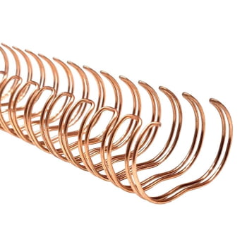 WIRE-O 3/4 140F ROSE GOLD SPIRAL C/10