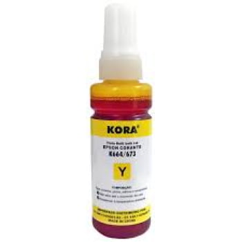 TINTA EPSON 664/673 YELLOW 100ML KORA MASTER